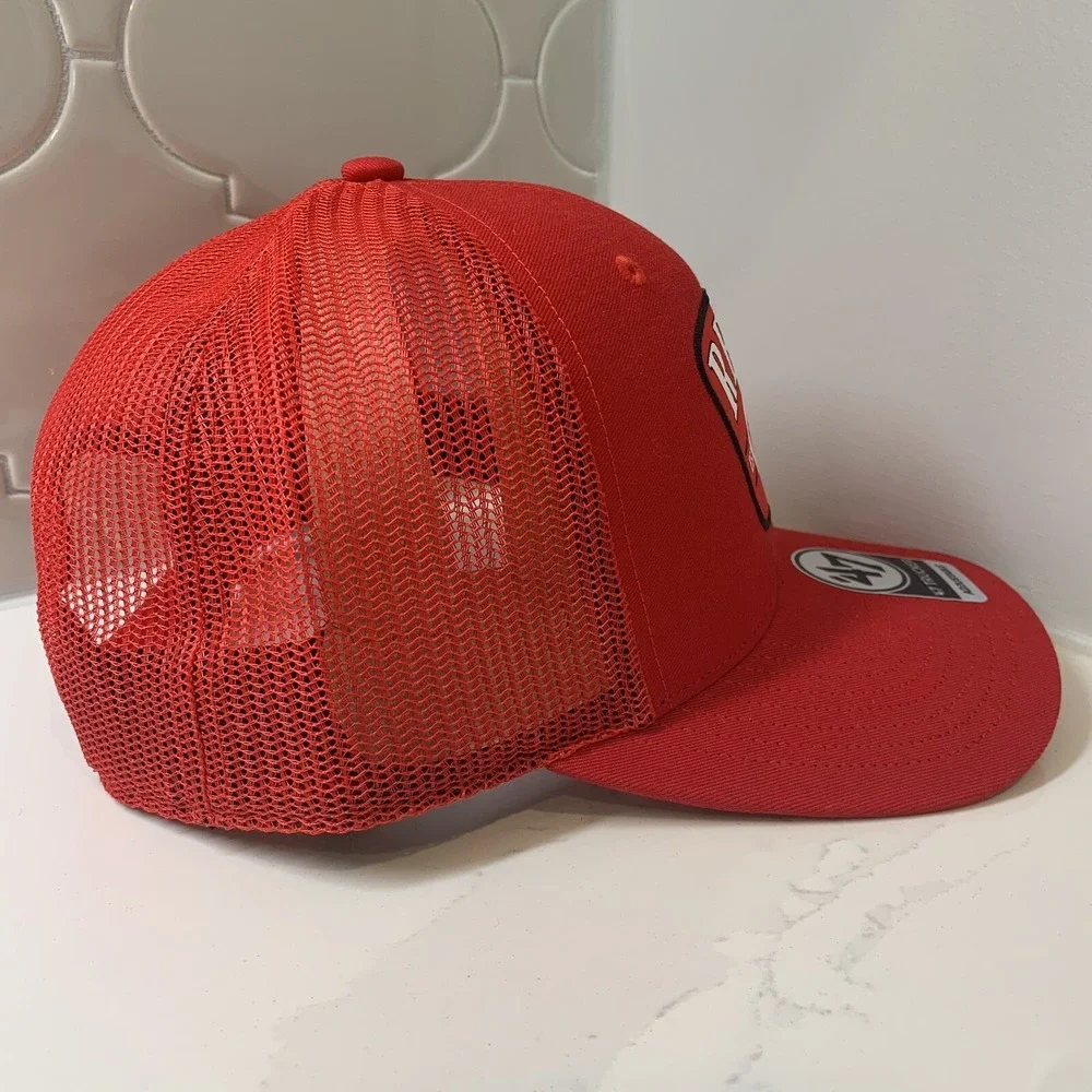 '47 Brand Cincinnati Reds MLB Adjustable Red Snapback Trucker Hat Cap OSFM